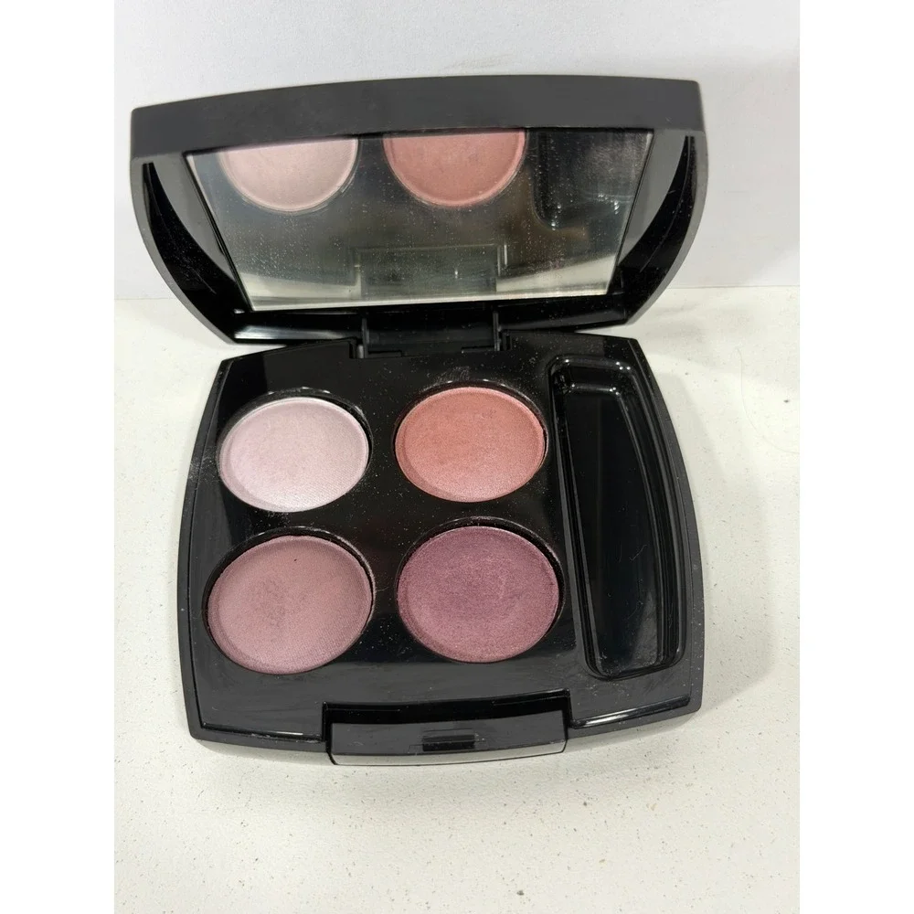 Avon True Color Eyeshadow Quad Romantic Mauves Q301 Pink Plum Palette 0.20oz